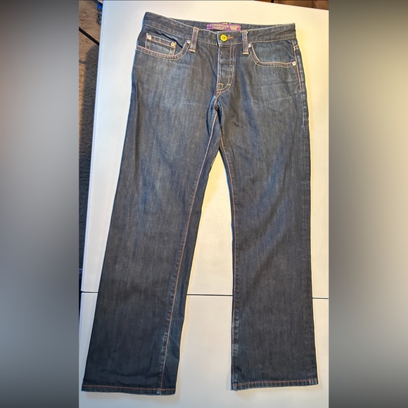 Christian Audigier Denim Jeans Panther Ed Hardy Style Size 32 - 34 - Picture 4 of 14